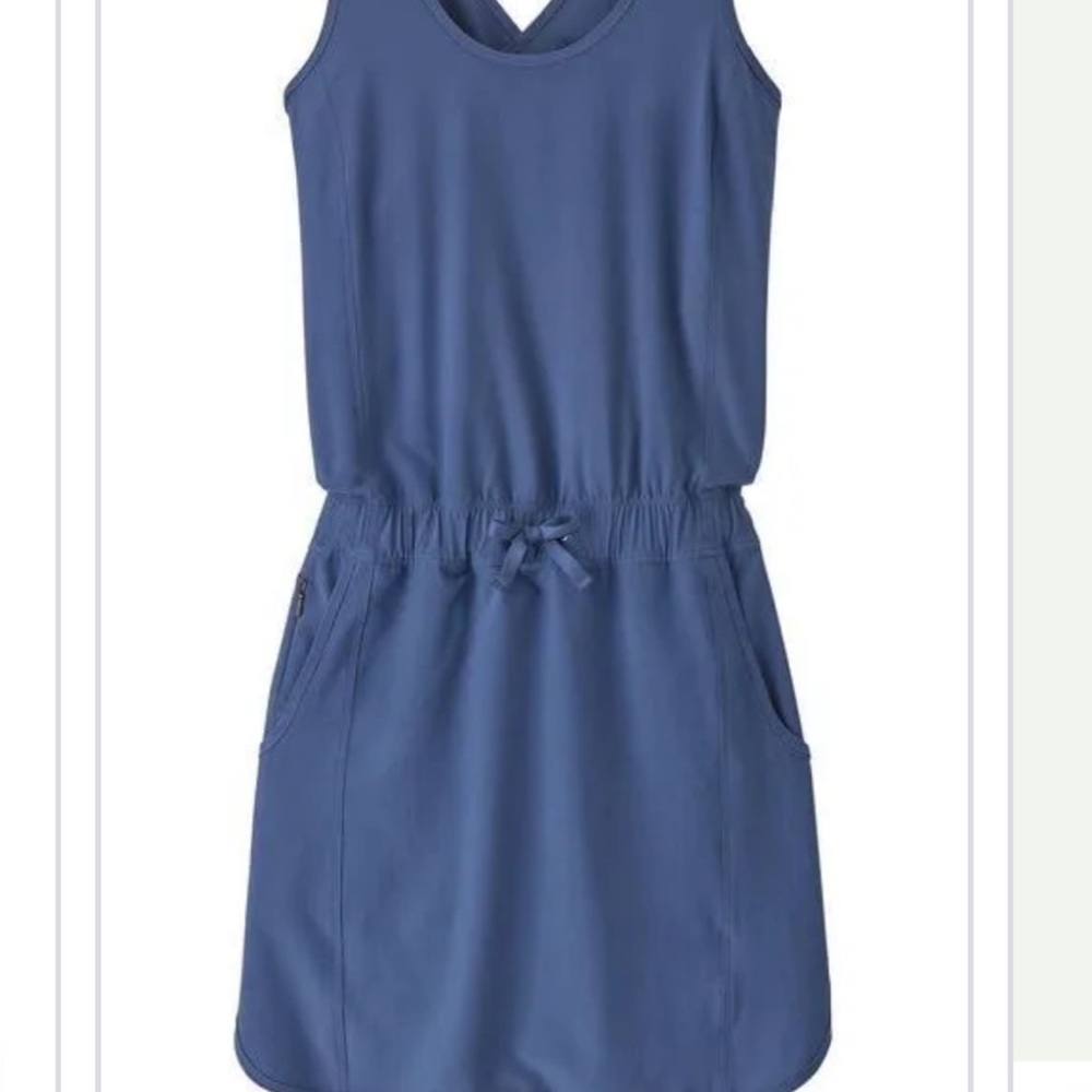 Patagonia Fleetwith Dress in Current Blue